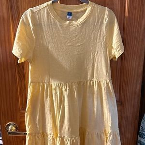 OLD NAVY Tiered T-Shirt Dress